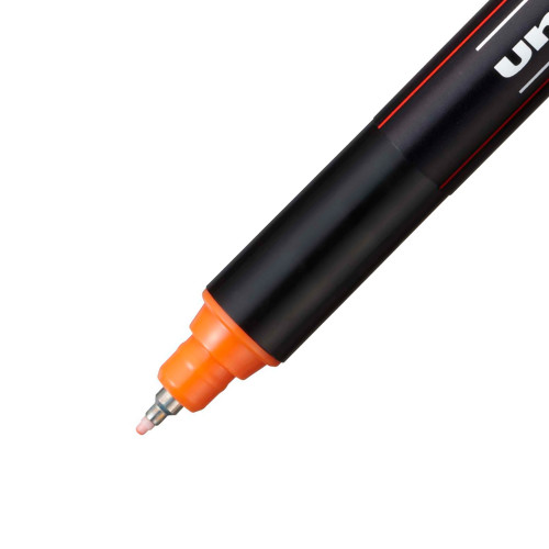 POSCA 1MR Paint Marker X-Fine Metal Tip 0.7mm-Orange - PC-1MR-1H2PV POSCA 1MR Paint Marker X-Fine Metal Tip 0.7mm-Orange - PC-1MR-1H2PV