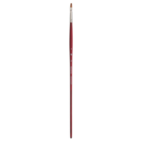 Princeton Series 3900 Velvetouch Synthetic Mixed Media Brush-Long Handle Flat Size 4 5A002ZK3-1H0YB - 757063395948