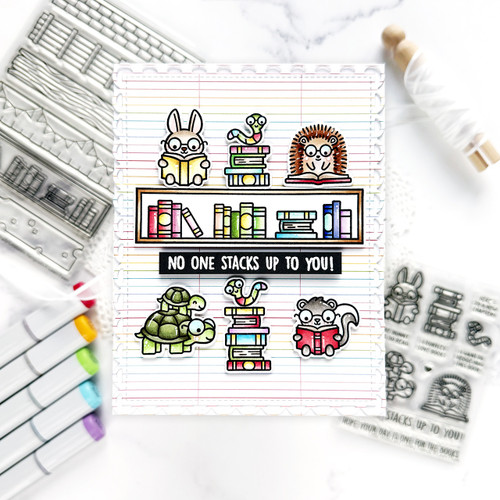 Lawn Fawn Clear Stamps 4"X6"-Simply Celebrate Hangouts - 5A0030QW-1H252