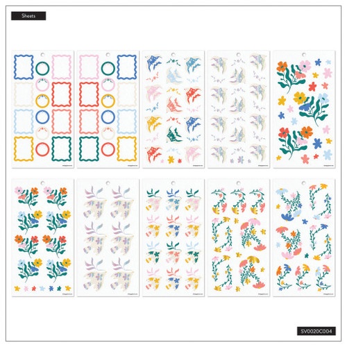 Happy Planner Sticker Value Pack 30/Sheets-In The Moment - 5A002X32-1GY28 Happy Planner Sticker Value Pack 30/Sheets-In The Moment - 5A002X32-1GY28