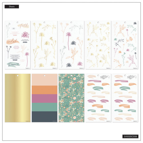 Happy Planner Sticker Value Pack 30/Sheets-Flourish In Faith - 5A002X3M-1GY1S Happy Planner Sticker Value Pack 30/Sheets-Flourish In Faith - 5A002X3M-1GY1S