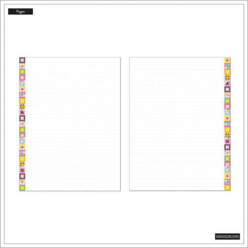 Happy Planner Classic Disc Bound Notebook-Happy Patchwork - 5A002X47-1GY29 Happy Planner Classic Disc Bound Notebook-Happy Patchwork - 5A002X47-1GY29