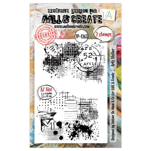 AALL And Create A7 Photopolymer Clear Stamp Set-Arts Stellar - 5A00310L-1H2JY - 5060979169196
