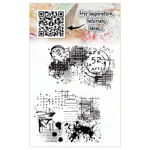AALL And Create A7 Photopolymer Clear Stamp Set-Arts Stellar - 5A00310L-1H2JY