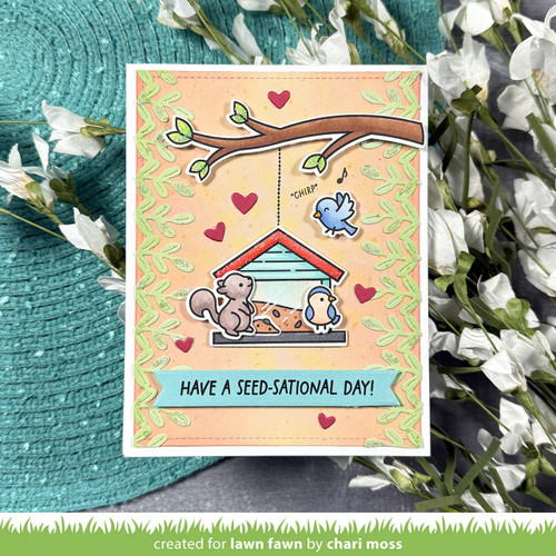 Lawn Cuts Custom Craft Die-Leafy Border 5A0030QY-1H257