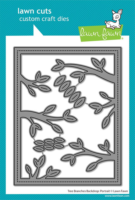 Lawn Cuts Custom Craft Die-Tree Branches Backdrop: Portrait - 5A0030Q9-1H25B - 783385672269