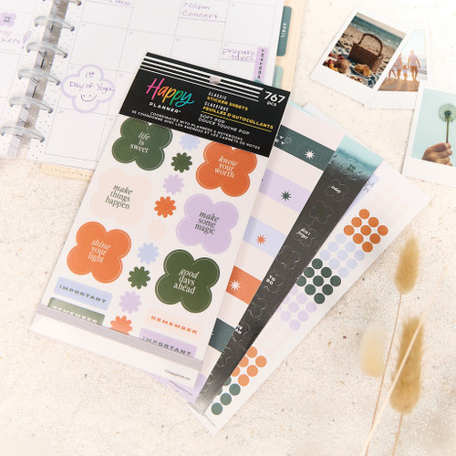 Happy Planner Sticker Value Pack 30/Sheets-Soft Pop - 5A002X4F-1GY1W Happy Planner Sticker Value Pack 30/Sheets-Soft Pop - 5A002X4F-1GY1W