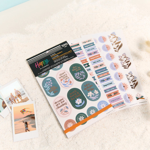 Happy Planner Sticker Value Pack 30/Sheets-Petals and Plans - 5A002X4L-1GY2C Happy Planner Sticker Value Pack 30/Sheets-Petals and Plans - 5A002X4L-1GY2C