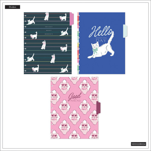 Happy Planner Big Disc Bound Notebook-Purr-fect Year - 5A002X54-1GY1X Happy Planner Big Disc Bound Notebook-Purr-fect Year - 5A002X54-1GY1X