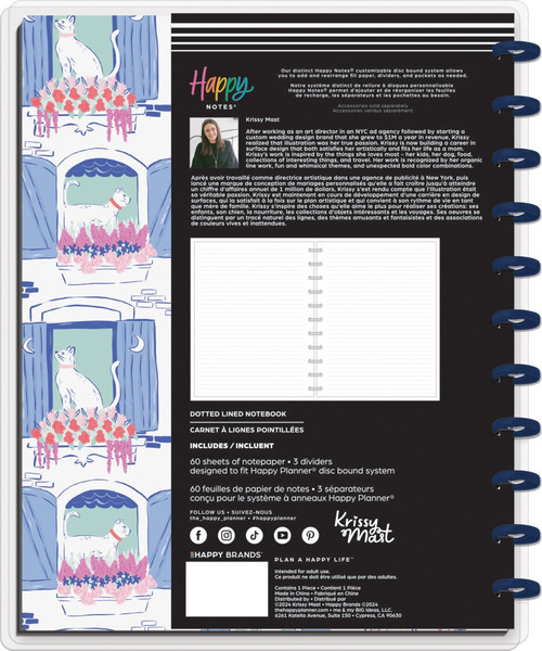 Happy Planner Big Disc Bound Notebook-Purr-fect Year - 5A002X54-1GY1X Happy Planner Big Disc Bound Notebook-Purr-fect Year - 5A002X54-1GY1X