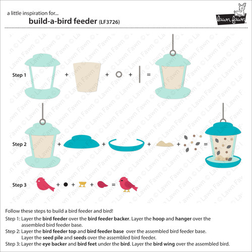 Lawn Cuts Custom Craft Die-Build-A Bird Feeder - 5A0030R5-1H25P