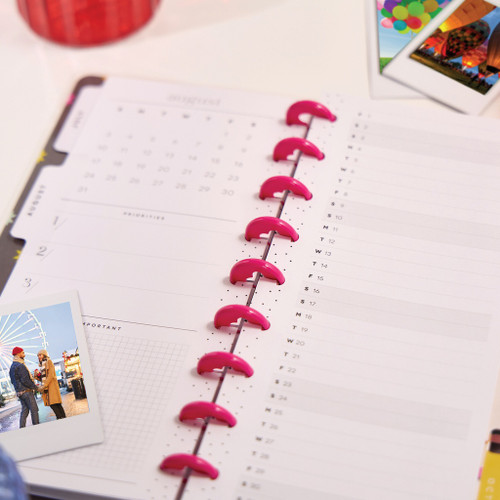 Happy Planner Skinny Classic 12-Month Disc Bound Planner-Happy Patchwork; Jul '25 - Jun '26 - 5A002X44-1GY2P Happy Planner Skinny Classic 12-Month Disc Bound Planner-Happy Patchwork; Jul '25 - Jun '26 - 5A002X44-1GY2P