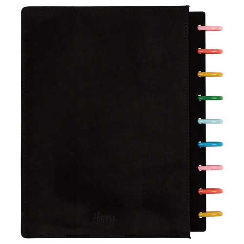 Happy Planner Velvet Classic 12-Month Disc Bound Planner-Optimistic Outlines; Jul '25 - Jun '26 - 5A002X5J-1GY22