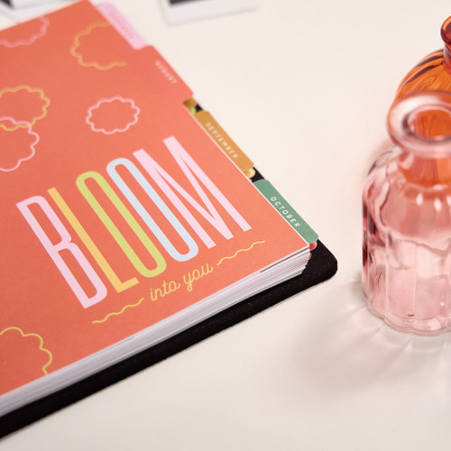 Happy Planner Velvet Classic 12-Month Disc Bound Planner-Optimistic Outlines; Jul '25 - Jun '26 - 5A002X5J-1GY22