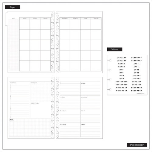 Happy Planner 12-Month Undated Classic Disc Bound Planner-Soft Pop - 5A002X6J-1GY2L Happy Planner 12-Month Undated Classic Disc Bound Planner-Soft Pop - 5A002X6J-1GY2L