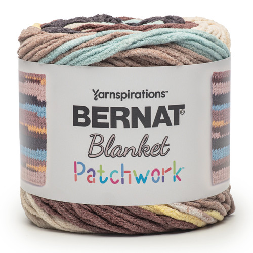 Bernat Blanket Patchwork Yarn-Pastry Cream - 5A002Z44-1H19D - 057355560222 Bernat Blanket Patchwork Yarn-Pastry Cream - 5A002Z44-1H19D - 057355560222