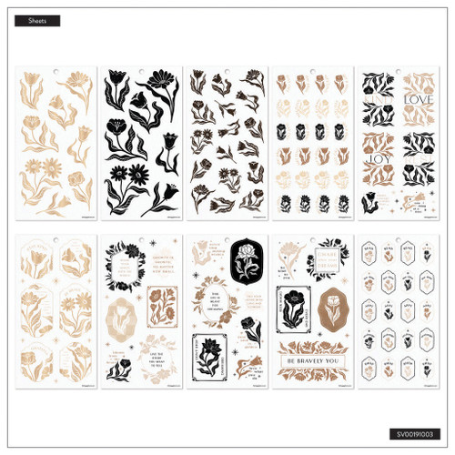 Happy Planner Sticker Value Pack 30/Sheets-Krafted Florals - 5A002X2Q-1GY36 Happy Planner Sticker Value Pack 30/Sheets-Krafted Florals - 5A002X2Q-1GY36