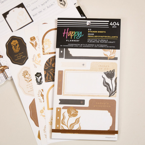 Happy Planner Sticker Value Pack 30/Sheets-Krafted Florals - 5A002X2Q-1GY36 Happy Planner Sticker Value Pack 30/Sheets-Krafted Florals - 5A002X2Q-1GY36