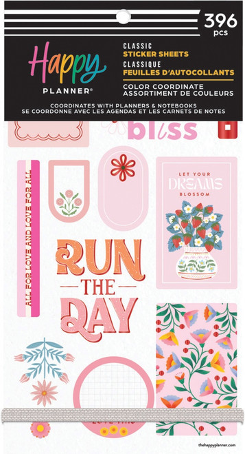Happy Planner Sticker Value Pack 30/Sheets-Coordinated Colors - 5A002X61-1GY31 - 673807696518