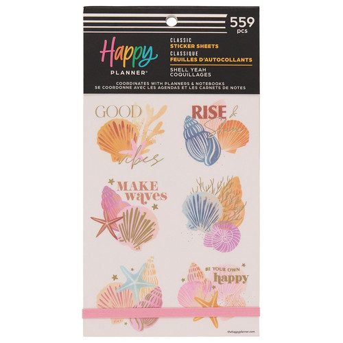 Happy Planner Sticker Value Pack 30/Sheets-Shell Yeah - 5A002X3Z-1GY34 - 673807696365
