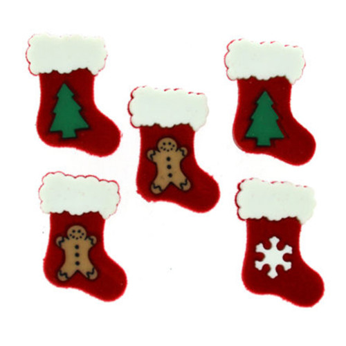 Dress It Up Holiday Embellishments-Stockings - DIUHLDAY-1185 - 787117310924 Dress It Up Holiday Embellishments-Stockings - DIUHLDAY-1185 - 787117310924