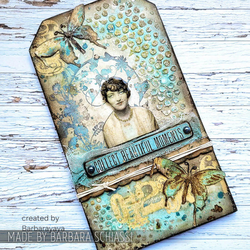 Tim Holtz Cling Stamps 7"X8.5"-Fairy Tale Frenzy - CMSXX-058