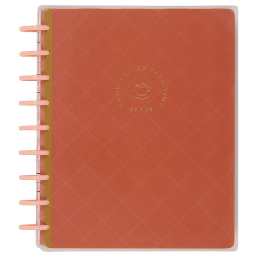 Happy Planner 18-Month Classic Disc Bound Planner-Cafecore; Jul '25 - Dec '26 - 5A002X56-1GY06