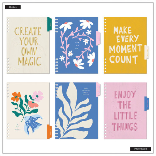 Happy Planner Classic 12-Month Planner-In the Moment; Jul '25 - Jun '26 - 5A002X33-1GY09 Happy Planner Classic 12-Month Planner-In the Moment; Jul '25 - Jun '26 - 5A002X33-1GY09
