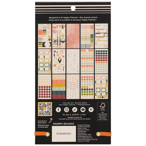 Happy Planner Sticker Value Pack 30/Sheets-Pastel Canvas Parenting Class - 5A002X2V-1GY0G Happy Planner Sticker Value Pack 30/Sheets-Pastel Canvas Parenting Class - 5A002X2V-1GY0G