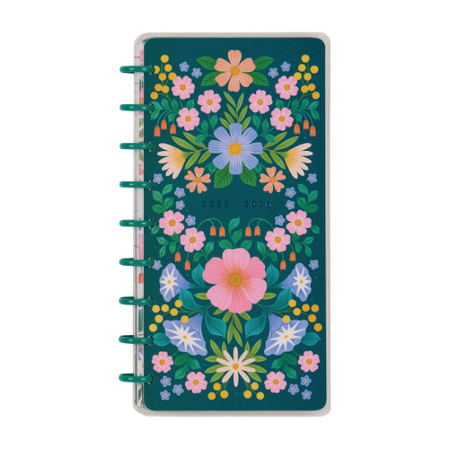 Happy Planner Skinny Classic 12-Month Disc Bound Planner-Midnight Meadow; Jul '25 - Jun '26 - 5A002X6F-1GY0D