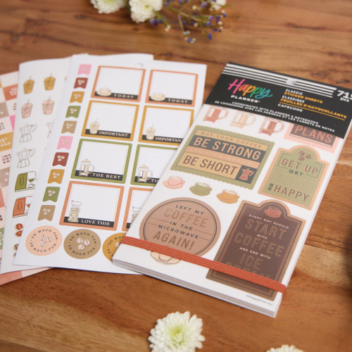 Happy Planner Sticker Value Pack 30/Sheets-Cafecore - 5A002X4N-1GY0P