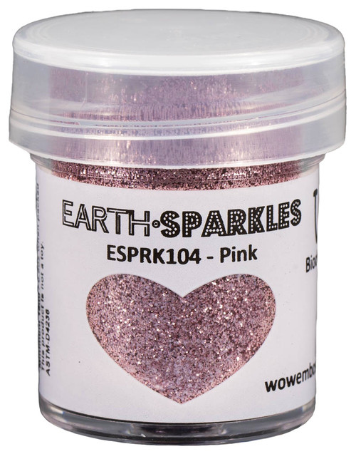 WOW! Earth Sparkles Glitter 15ml-Pink - 5A0030F6-1H1SY - 5056333105788