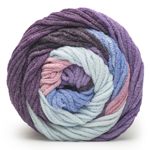 Bernat Blanket Patchwork Yarn-Purple Pop - 5A002Z44-1H1B6 Bernat Blanket Patchwork Yarn-Purple Pop - 5A002Z44-1H1B6