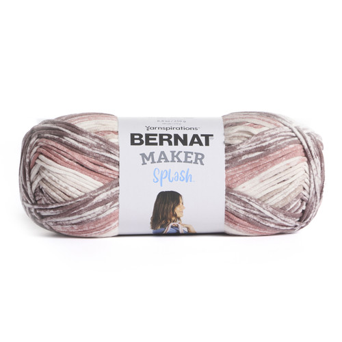 Bernat Maker Splash Yarn-Bark - 5A002Z48-1H18K - 057355560109