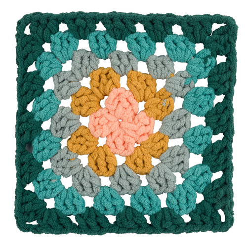 Bernat Blanket All In One Blanket Granny Square Yarn-Seaside Shine - 5A002Z43-1H18Z Bernat Blanket All In One Blanket Granny Square Yarn-Seaside Shine - 5A002Z43-1H18Z