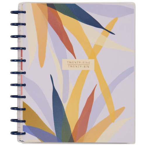 Happy Planner 18-Month Big Disc Bound Planner-Serene Shapes; Jul '25 - Dec '26 - 5A002X5G-1GY1F