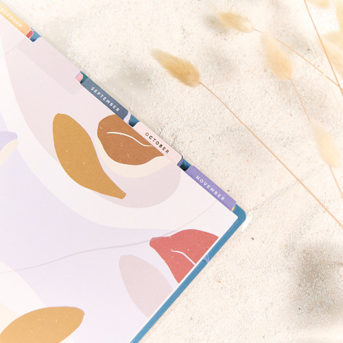 Happy Planner 18-Month Big Disc Bound Planner-Serene Shapes; Jul '25 - Dec '26 - 5A002X5G-1GY1F