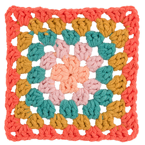 Bernat Blanket All In One Blanket Granny Square Yarn-Throwback - 5A002Z43-1H18S Bernat Blanket All In One Blanket Granny Square Yarn-Throwback - 5A002Z43-1H18S