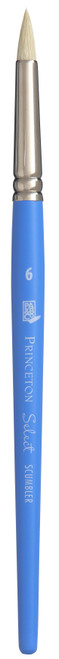 Princeton Select Natural Bristle Short Handle Brush -Scumbler Size 6 - 5A002ZSG-1H16T - 757063377173 Princeton Select Natural Bristle Short Handle Brush -Scumbler Size 6 - 5A002ZSG-1H16T - 757063377173