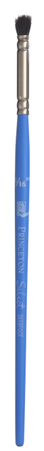 Princeton Select Natural Bristle Short Handle Brush -Deerfoot Stippler 3/16" Width - 5A002ZR9-1H16V - 757063375964
