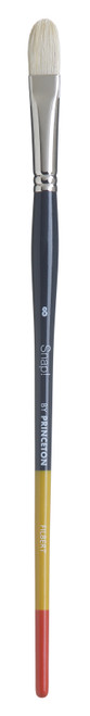 Princeton Snap! Natural Bristle Long Handle Brush-Filbert Size 8 - 5A002ZQ2-1H13K - 757063970152 Princeton Snap! Natural Bristle Long Handle Brush-Filbert Size 8 - 5A002ZQ2-1H13K - 757063970152