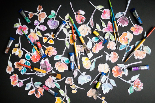 Princeton Snap! White Taklon Short Handle Brush-Angle Shader 3/4" Width - 5A002ZNM-1H14F