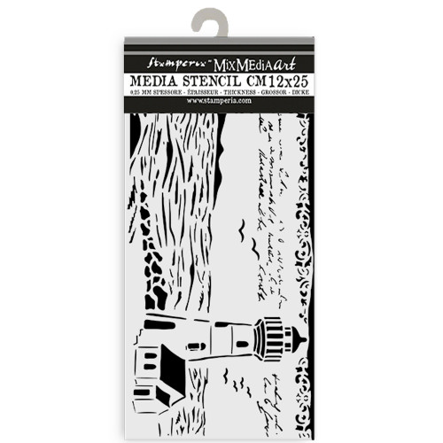 Stamperia Stencil Assortment-Silent Sea - 5A002XHZ-1GYGR