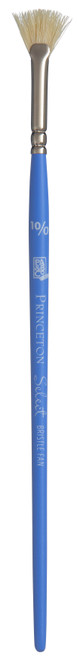 Princeton Select Natural Bristle Short Handle Brush -Bristle Fan Size 10/0 - 5A002ZRQ-1H15P - 757063377142 Princeton Select Natural Bristle Short Handle Brush -Bristle Fan Size 10/0 - 5A002ZRQ-1H15P - 757063377142