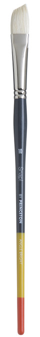 Princeton Snap! Natural Bristle Long Handle Brush-Angle Bright Size 10 - 5A002ZNB-1H11X - 757063970169