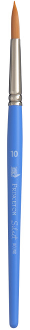 Princeton Select Synthetic Short Handle Brush -Round Size 10 - 5A002ZTC-1H160 - 757063375414