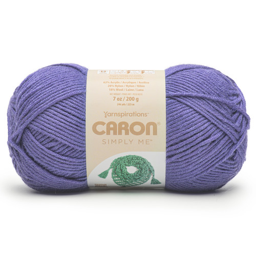 Caron Simply Me Yarn-Amethyst - 5A002X8W-1GY8Y - 057355560604
