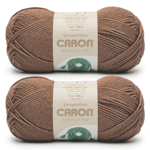 Caron Simply Me Yarn-Bronzite - 5A002X8W-1GY80