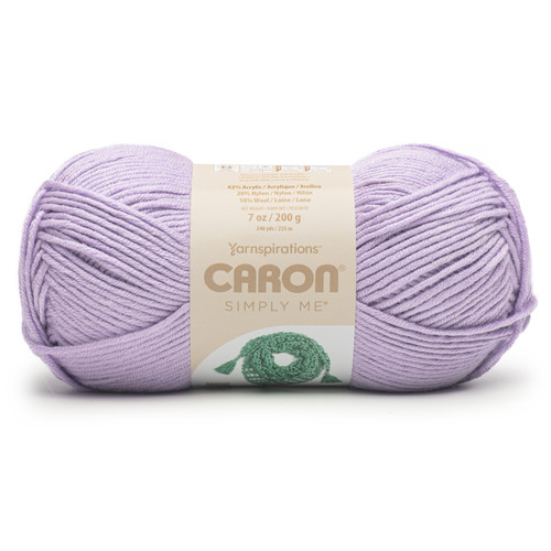 Caron Simply Me Yarn-Dusted Lilac - 5A002X8W-1GY97 - 057355560598