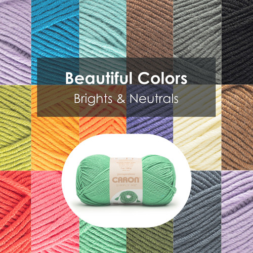 Caron Simply Me Yarn-Dusted Lilac - 5A002X8W-1GY97